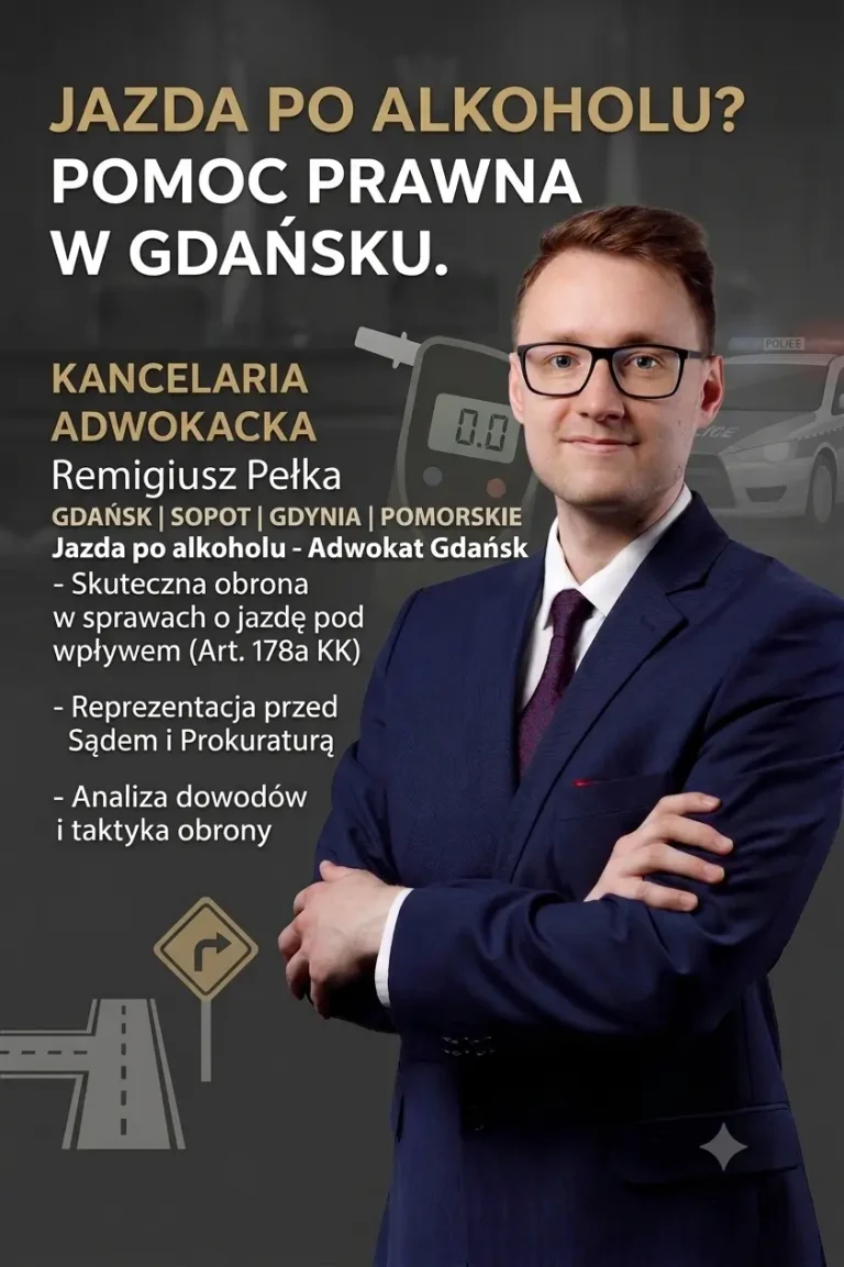 Jazda po&nbsp;alkoholu Adwokat Gdańsk