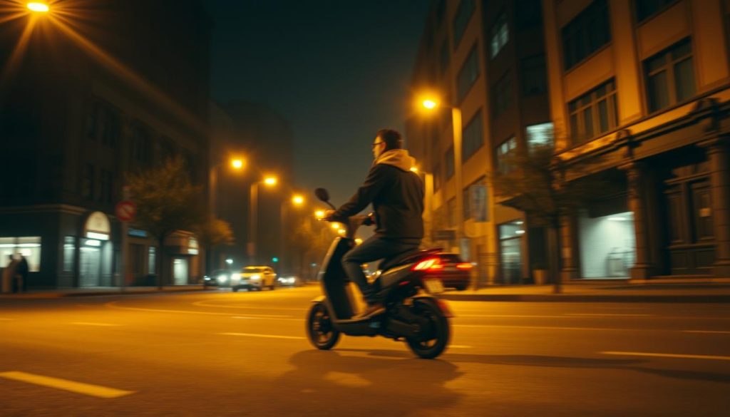 Jazda elektryczną hulajnogą po alkoholu