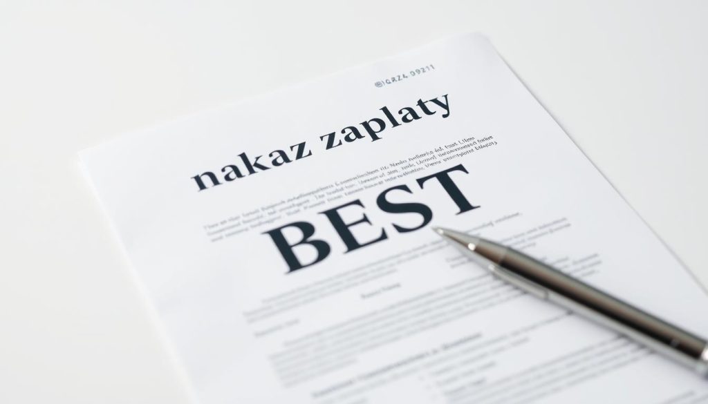 Nakaz zapłaty BEST